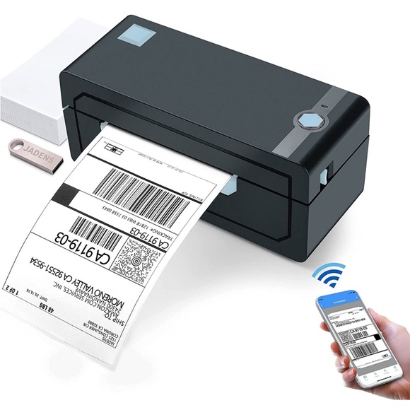 Jadens Other - Bluetooth Thermal Shipping Label Printer – Wireless 4x6 Shipping Label Printer